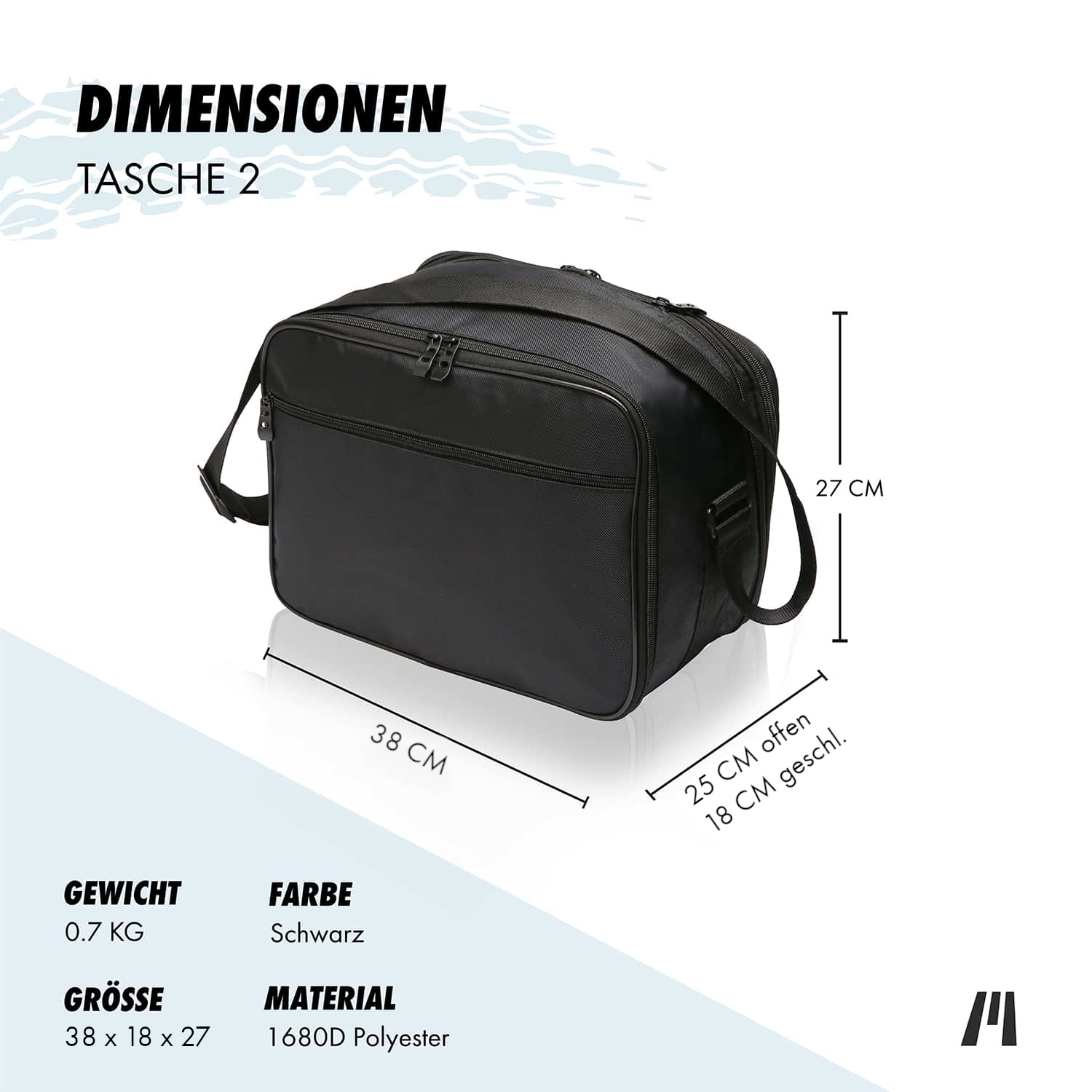 Inner bags for BMW GS Vario cases until 2013