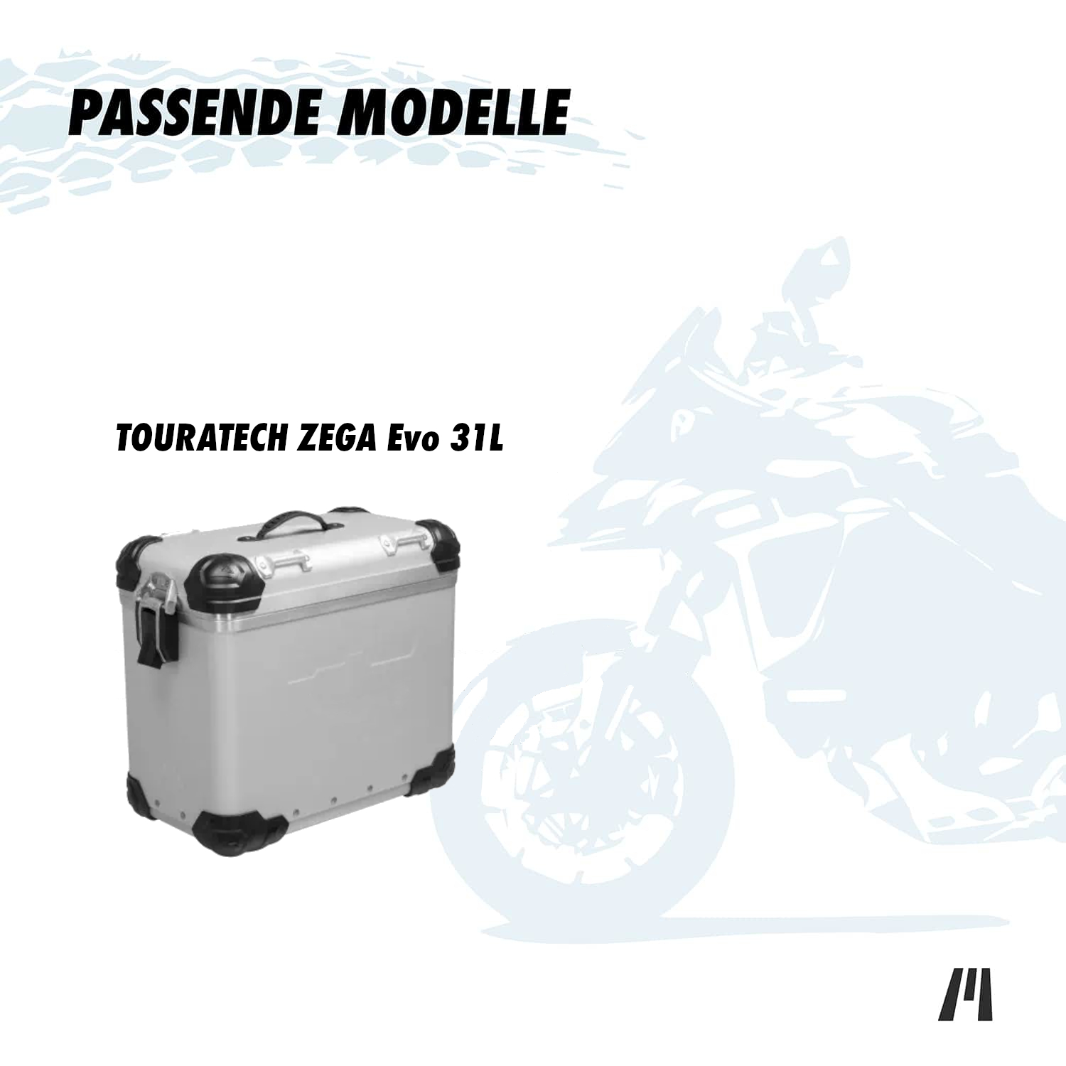 Innentasche für Touratech ZEGA Evo 31L Aluminium Koffer