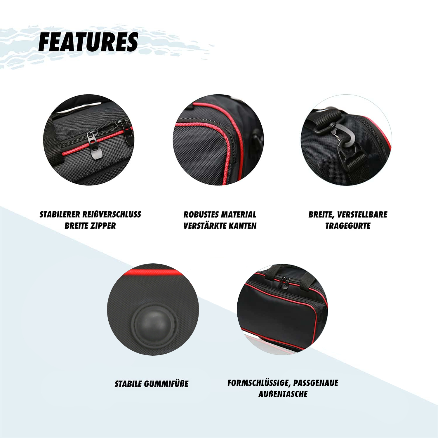 Innentaschen für Ducati Multistrada V4