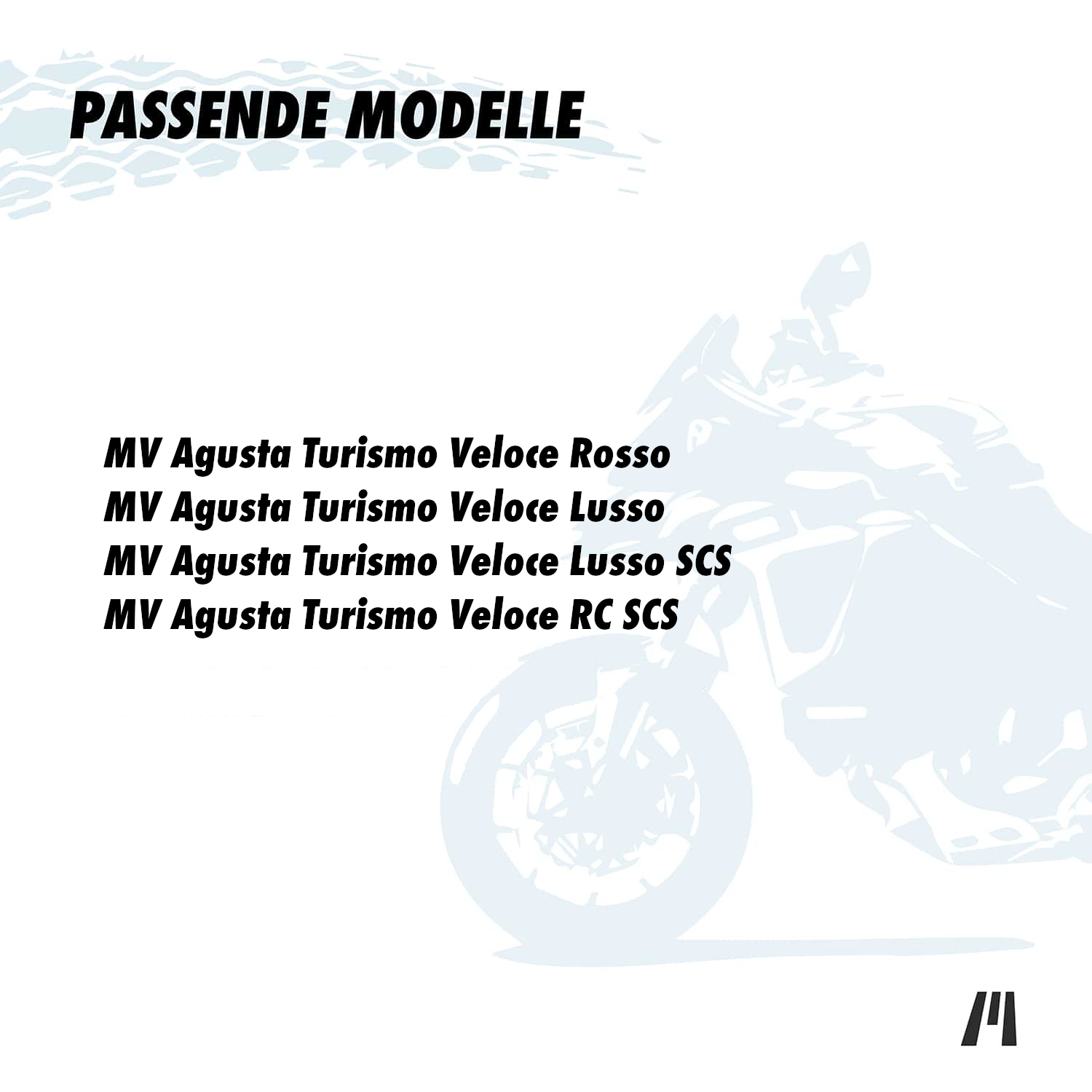  Innentaschen für MV Agusta Turismo Veloce