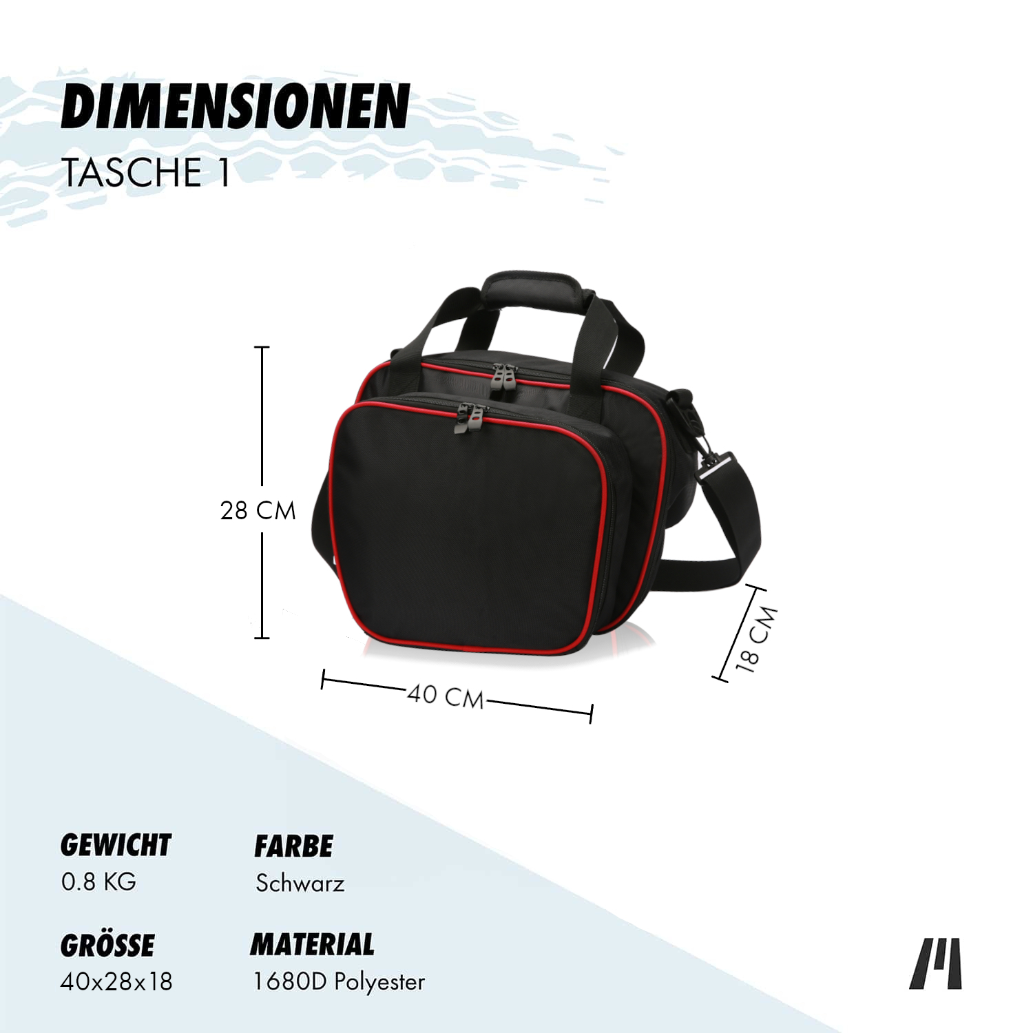 Innentaschen für Ducati Multistrada V4