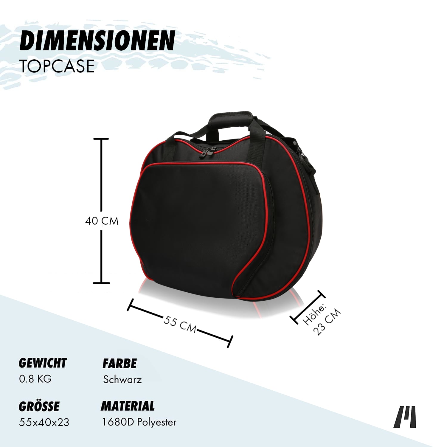 Innentaschen für Ducati Multistrada V4 Seitenkoffer und Topcase