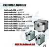 Borse interne per valigie laterali Ducati Multistrada a partire da 2015 | Multistrada 950 | Multistrada 1200 | Multistrada 1260